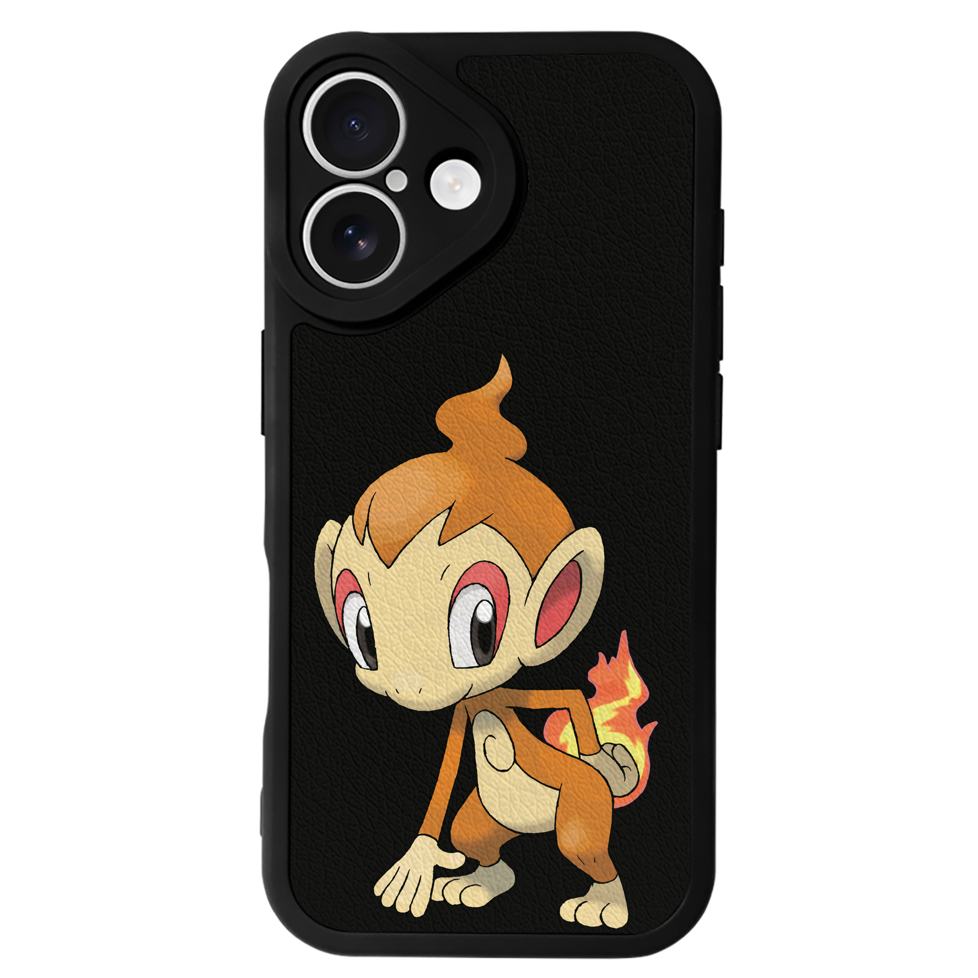（画像用） ポケットモンスター Pokémon 【iPhone 16シリーズ対応】シリコンスマホケース（レザー調） 材質：シリコン
